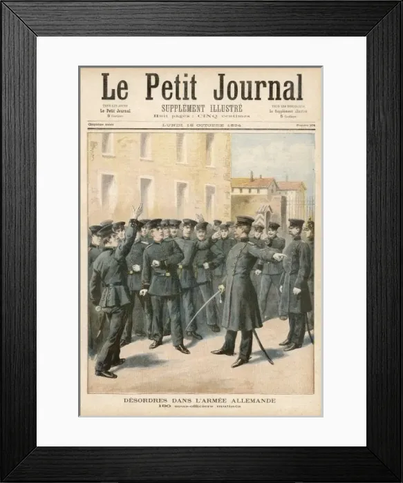 Framed Print : Junior Officers Mutiny Framed Print : Junior Officers Mutiny