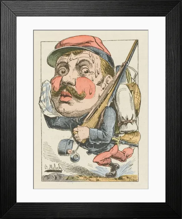 Framed Print : Reservist (Hot Sweat!) Framed Print : Reservist (Hot Sweat!)