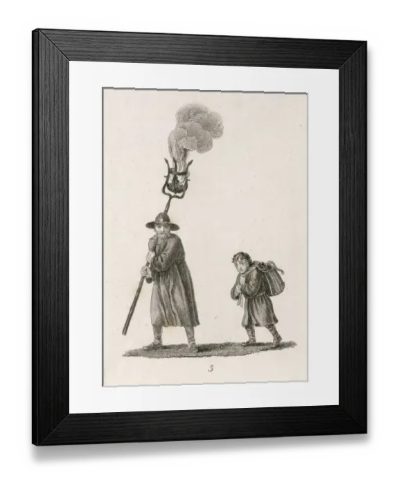 Framed Print : Cresset Carried Instreet Framed Print : Cresset Carried Instreet