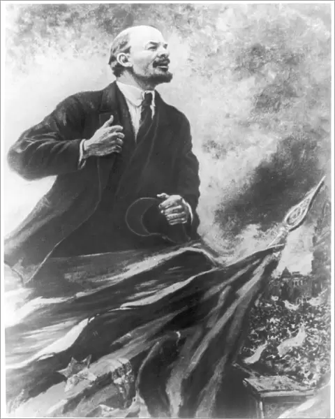 Lenin Making Speech