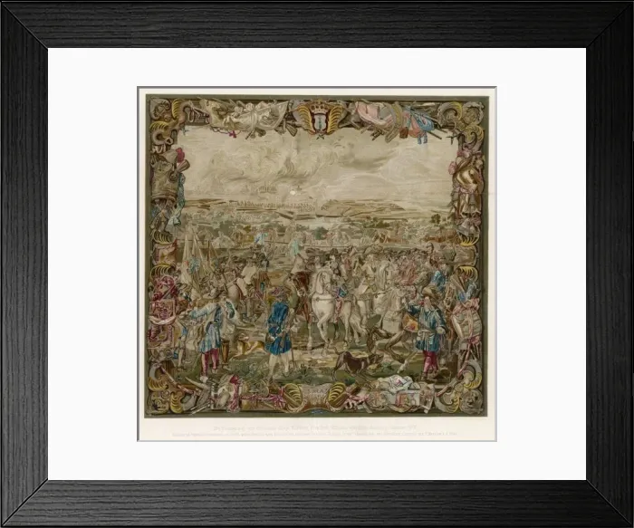 Framed Print : Prussians Take Stralsund Framed Print : Prussians Take Stralsund