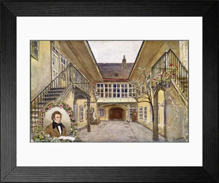 Framed Print : Schubert Birthplace Framed Print : Schubert Birthplace