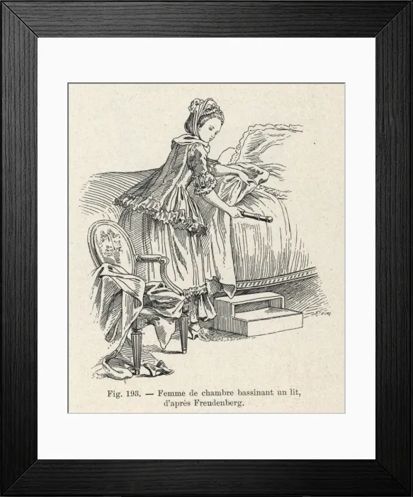 Framed Print : Warming-Pan, C18 Framed Print : Warming-Pan, C18