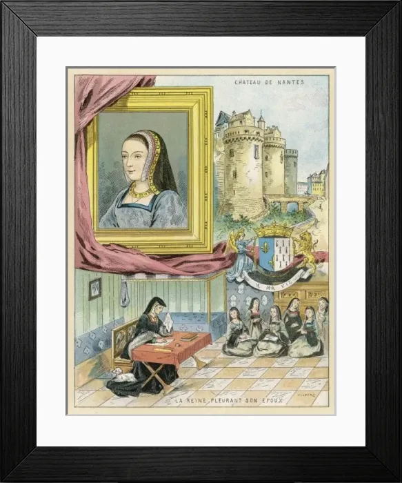 Framed Print : Anne De Bretagne Framed Print : Anne De Bretagne