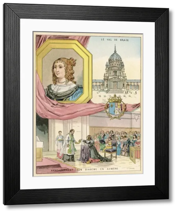 Framed Print : Anne D autriche Framed Print : Anne D autriche