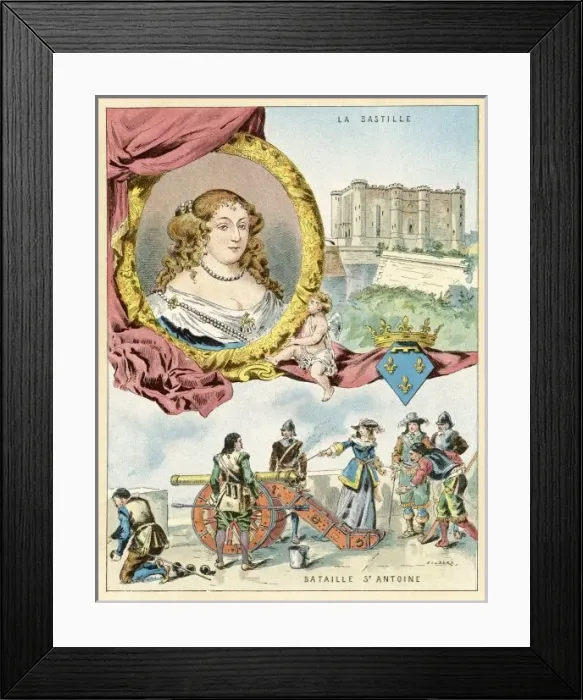 Framed Print : Mlle De Montpensier Framed Print : Mlle De Montpensier