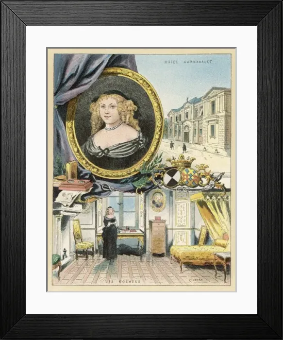 Framed Print : Mme De Sevigne Framed Print : Mme De Sevigne