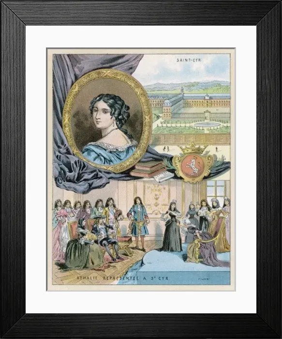 Framed Print : Madame De Maintenon Framed Print : Madame De Maintenon