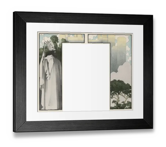 Framed Print : Wotan and Valhalla Framed Print : Wotan and Valhalla