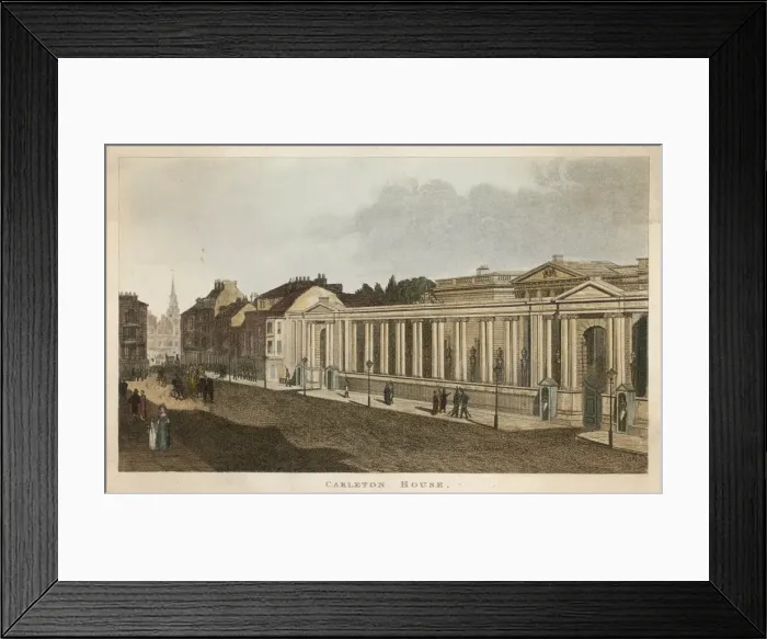 Framed Print : Carlton House / Ackermann Framed Print : Carlton House / Ackermann