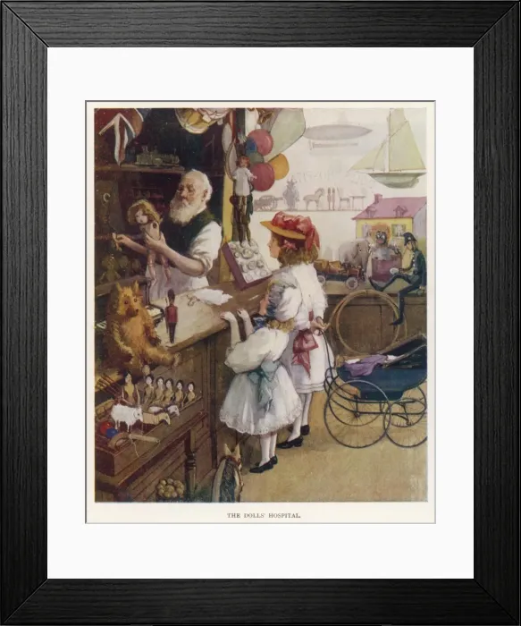 Framed Print : The Dolls Hospital Framed Print : The Dolls Hospital