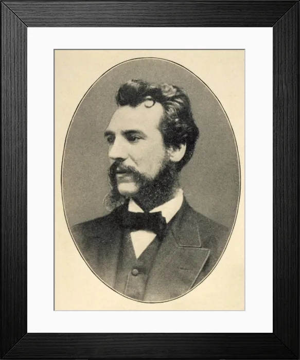 Framed Print : A G Bell in 1876 Framed Print : A G Bell in 1876