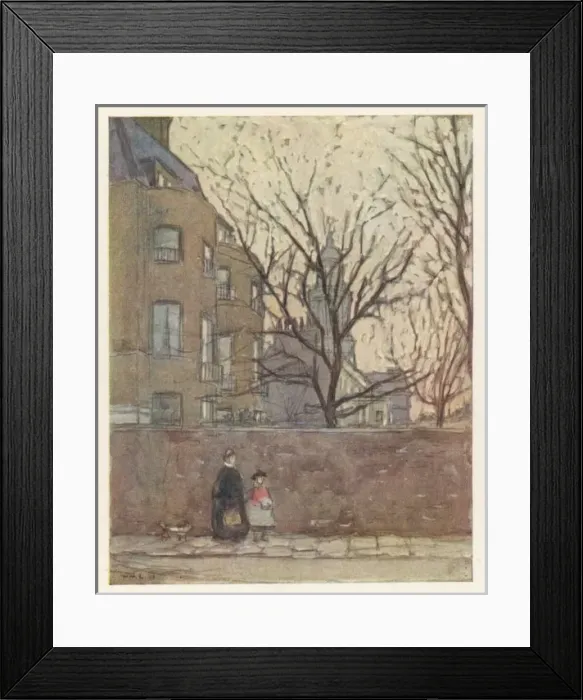 Framed Print : Devonshire Tce / Dickens Framed Print : Devonshire Tce / Dickens