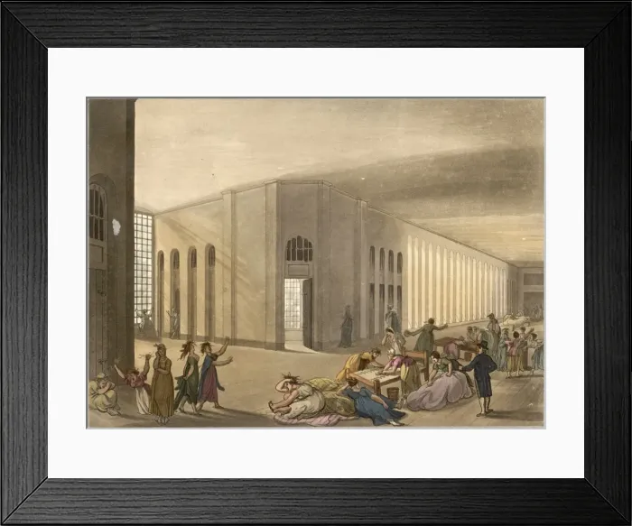 Framed Print : ST. LUKEs HOSPITAL / 1810 Framed Print : ST. LUKEs HOSPITAL / 1810