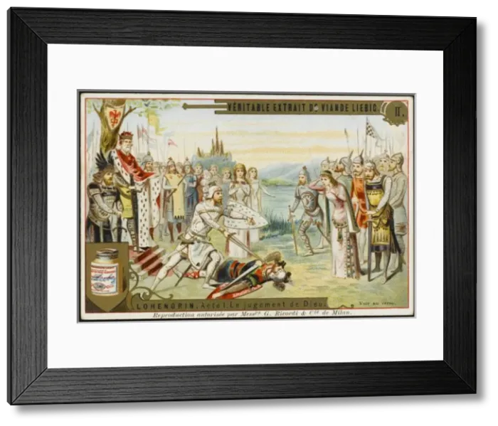 Framed Print : Lohengrin Frights Fred Framed Print : Lohengrin Frights Fred