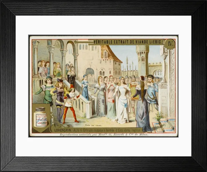 Framed Print : Ortrud at the Church Framed Print : Ortrud at the Church