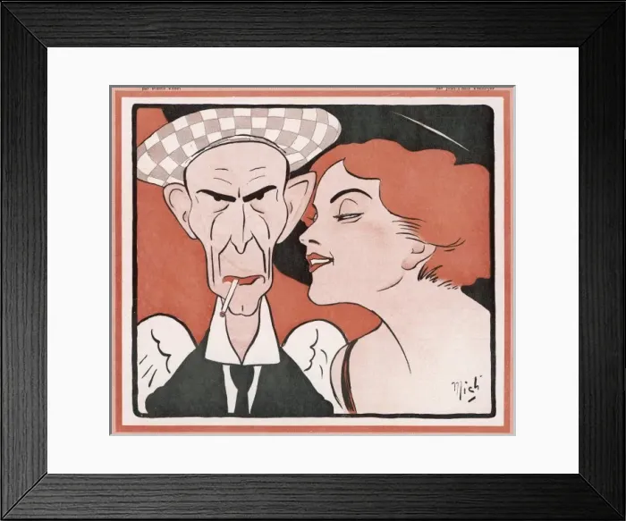 Framed Print : Wright & Parisiennes Framed Print : Wright & Parisiennes
