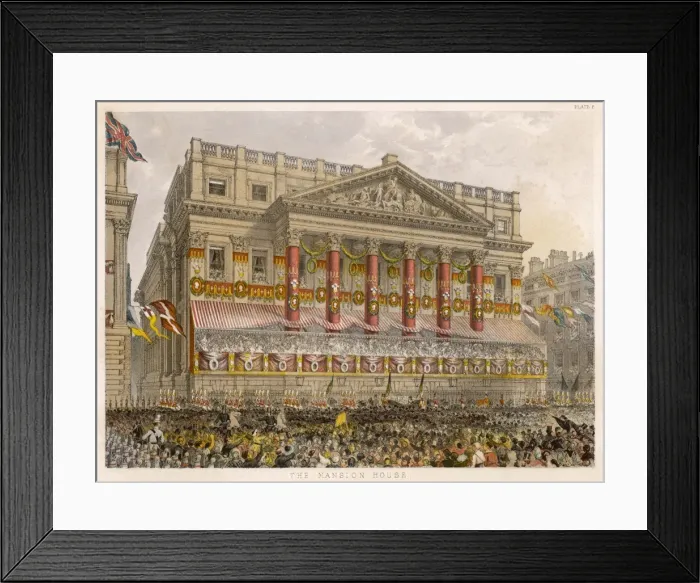 Framed Print : Edward Vii / Wedding 1863 Framed Print : Edward Vii / Wedding 1863