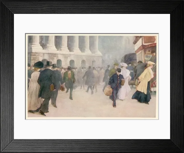 Framed Print : Social / Mansion House 20C Framed Print : Social / Mansion House 20C