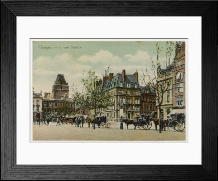 Framed Print : Sloane Square / 1905 Framed Print : Sloane Square / 1905