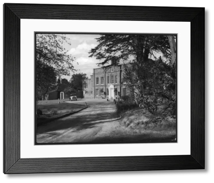 Framed Print : Georgian Country House Framed Print : Georgian Country House