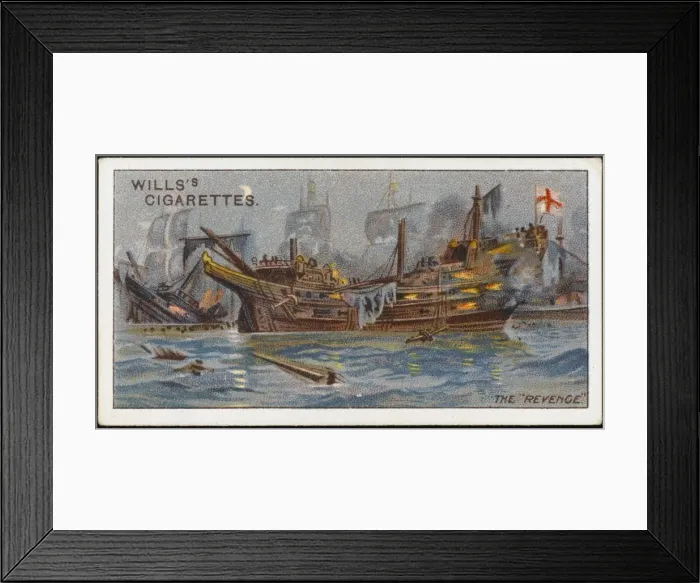 Framed Print : REVENGE (CIG. CARD) Framed Print : REVENGE (CIG. CARD)