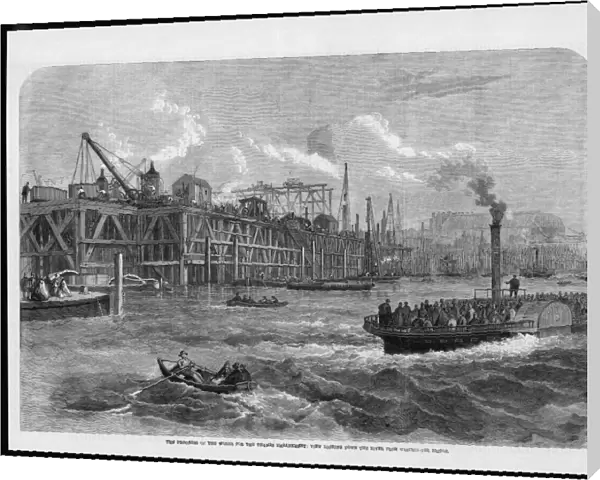 Thames  /  Embankment 1864