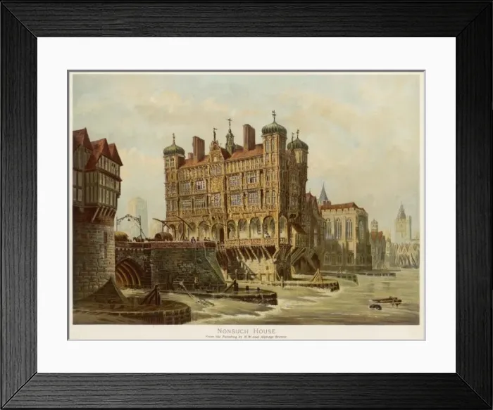 Framed Print : London Bridge / Nonsuch Hs Framed Print : London Bridge / Nonsuch Hs