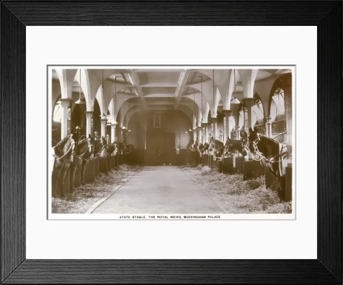 Framed Print : Buckingham Palace Stable Framed Print : Buckingham Palace Stable