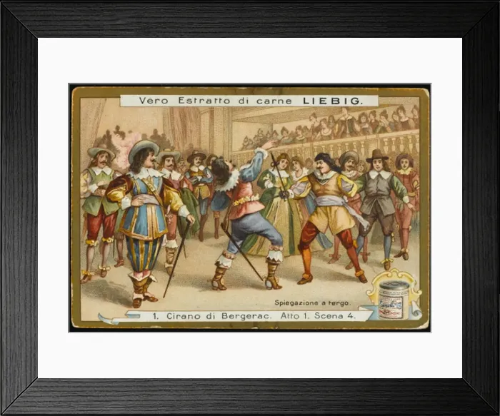 Framed Print : Cyrano / Liebig 1 Framed Print : Cyrano / Liebig 1