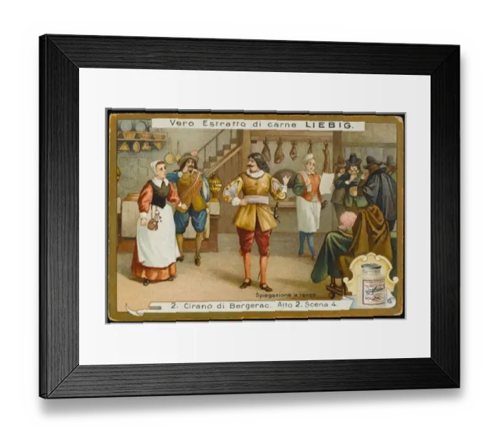 Framed Print : Cyrano / Liebig 2 Framed Print : Cyrano / Liebig 2