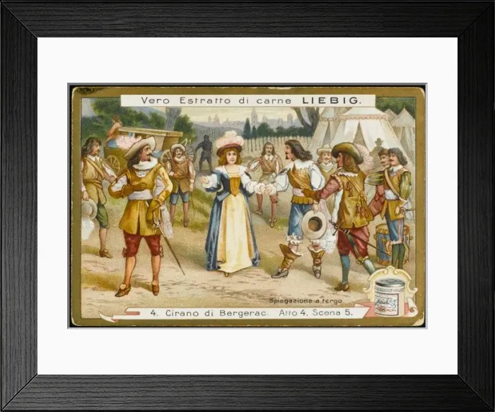 Framed Print : Cyrano / Liebig 4 Framed Print : Cyrano / Liebig 4