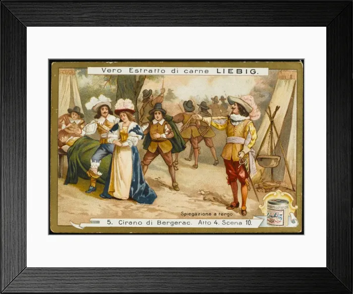 Framed Print : Cyrano / Liebig 5 Framed Print : Cyrano / Liebig 5