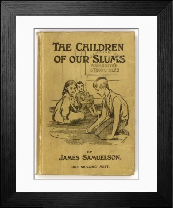 Framed Print : Street Arabs / Slums 1908 Framed Print : Street Arabs / Slums 1908