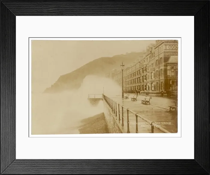 Framed Print : Aberystwyth / Sea Front Framed Print : Aberystwyth / Sea Front