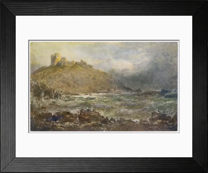Framed Print : Criccieth Castle C20 Framed Print : Criccieth Castle C20
