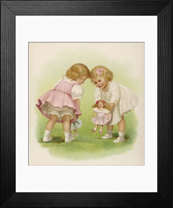 Framed Print : Dolls Introduced Framed Print : Dolls Introduced