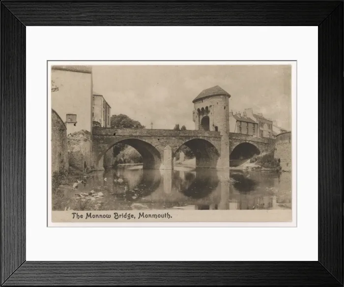 Framed Print : Monmouth / Monnow Bridge Framed Print : Monmouth / Monnow Bridge
