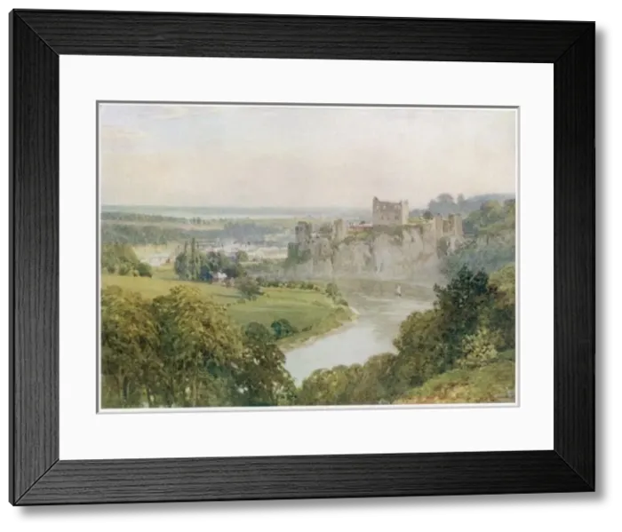 Framed Print : Chepstow / Wye / Severn 1909 Framed Print : Chepstow / Wye / Severn 1909