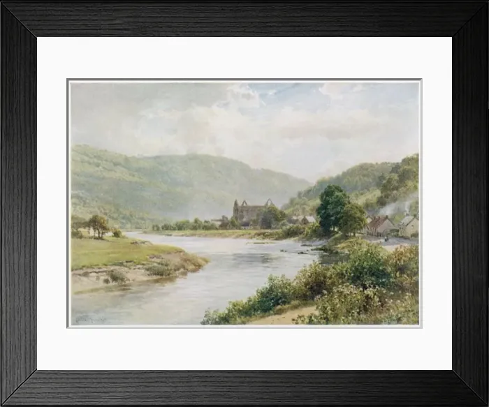 Framed Print : Tintern Abbey / 1909 Framed Print : Tintern Abbey / 1909