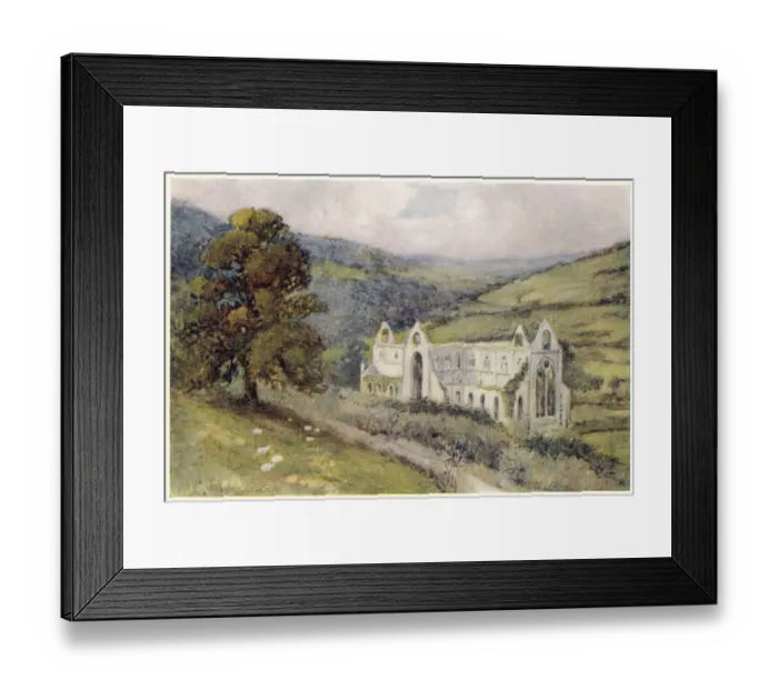 Framed Print : Tintern Abbey / 1908 Framed Print : Tintern Abbey / 1908