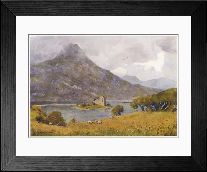 Framed Print : Ballynahinch Castle 1916 Framed Print : Ballynahinch Castle 1916
