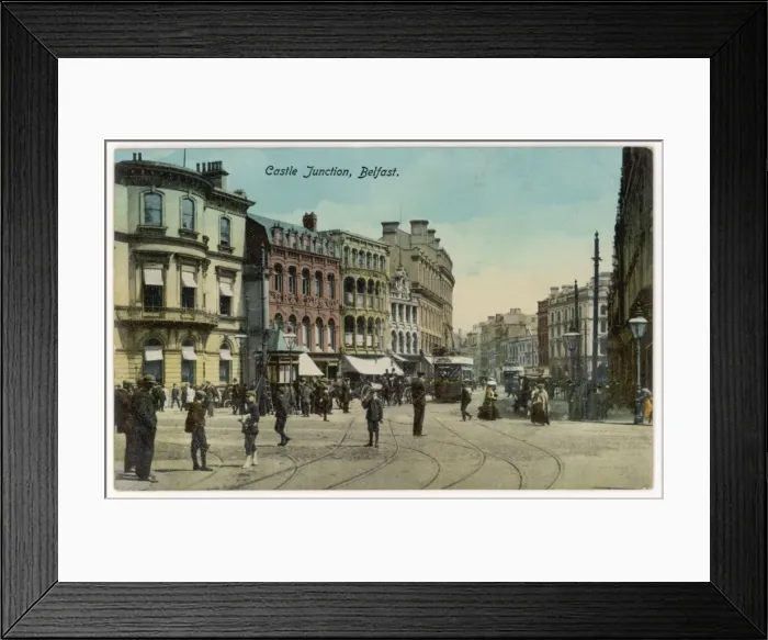 Framed Print : Belfast / Castle Junction Framed Print : Belfast / Castle Junction