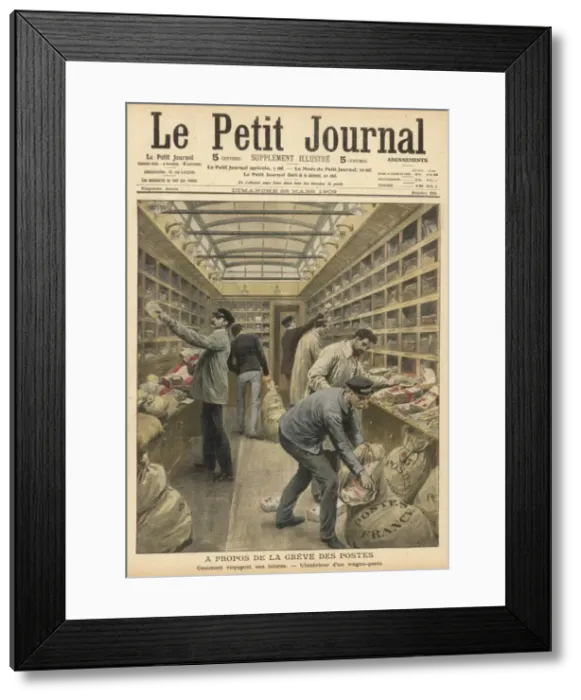 Framed Print : French Mail Train 1909 Framed Print : French Mail Train 1909