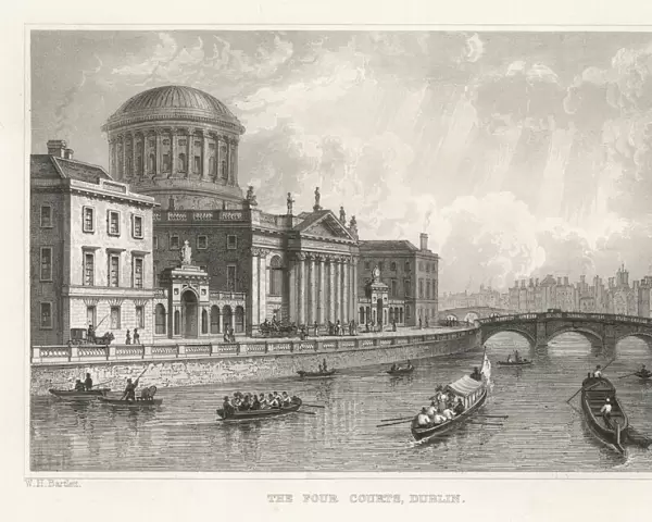 Four Courts  /  Dublin 1840