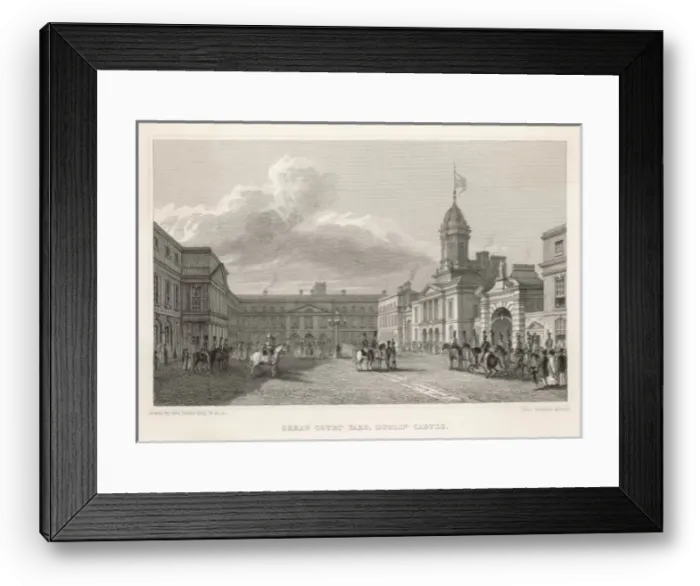 Framed Print : Dublin Castle / Courtyard Framed Print : Dublin Castle / Courtyard