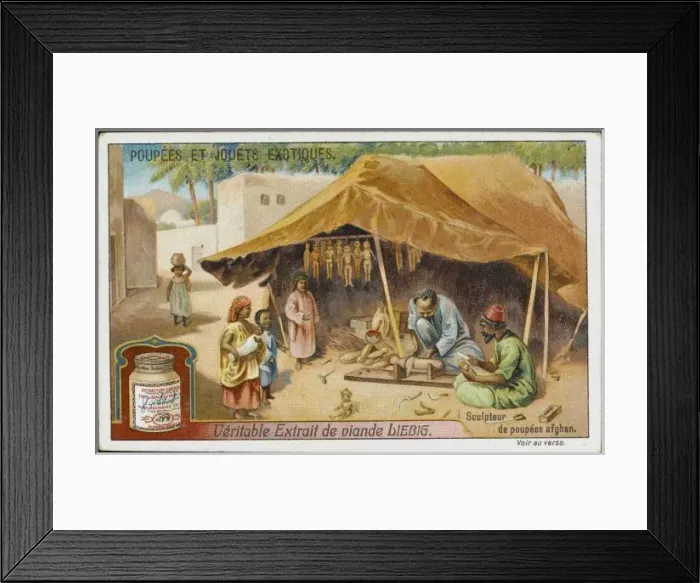 Framed Print : Afghan Toy-Maker Framed Print : Afghan Toy-Maker