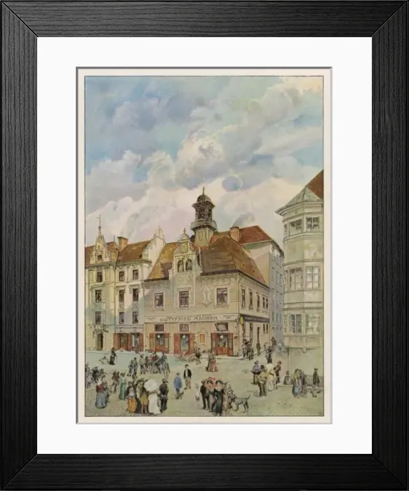 Framed Print : Austria / Graz Glockenspie Framed Print : Austria / Graz Glockenspie