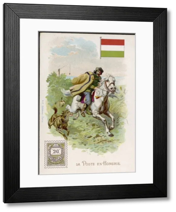Framed Print : Hungarian Postman Framed Print : Hungarian Postman