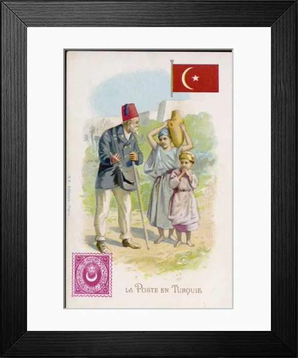 Framed Print : Turkish Postman Framed Print : Turkish Postman
